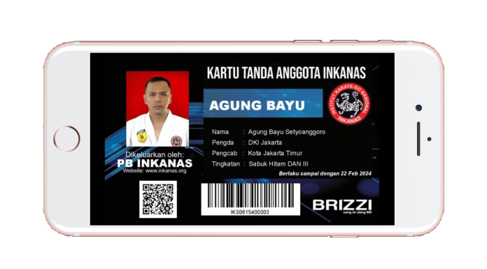 KTA Digital sudah merupakan KTA yang aktif dan sah